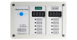 PANEL DE ALARMA LOCAL DE 2 GASES  O2, VAC