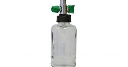 ASPIRADOR VENTURI TIPO DISS PARA RED DE OXÍGENO CON FRASCO DE VIDRIO 500ML