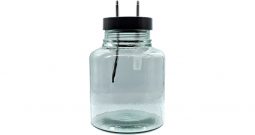 FRASCO DE ASPIRACION DE VIDRIO DE 3 LITROS
